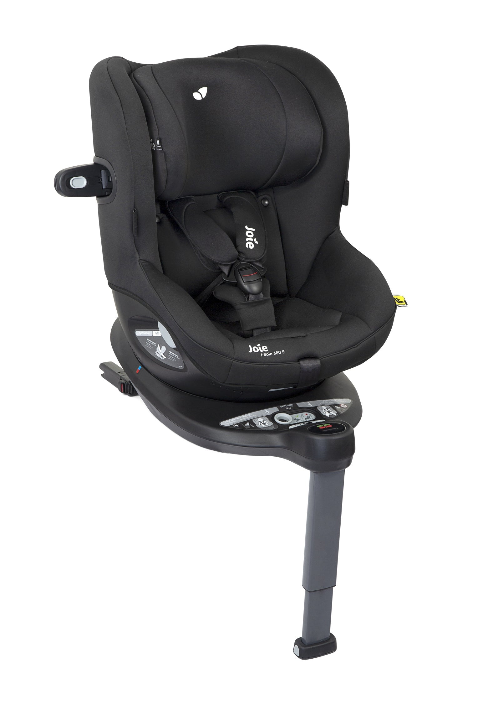 Joie - Scaun auto i-Spin 360° E Coal, 61 cm-105 cm, testat ADAC si certificat R129