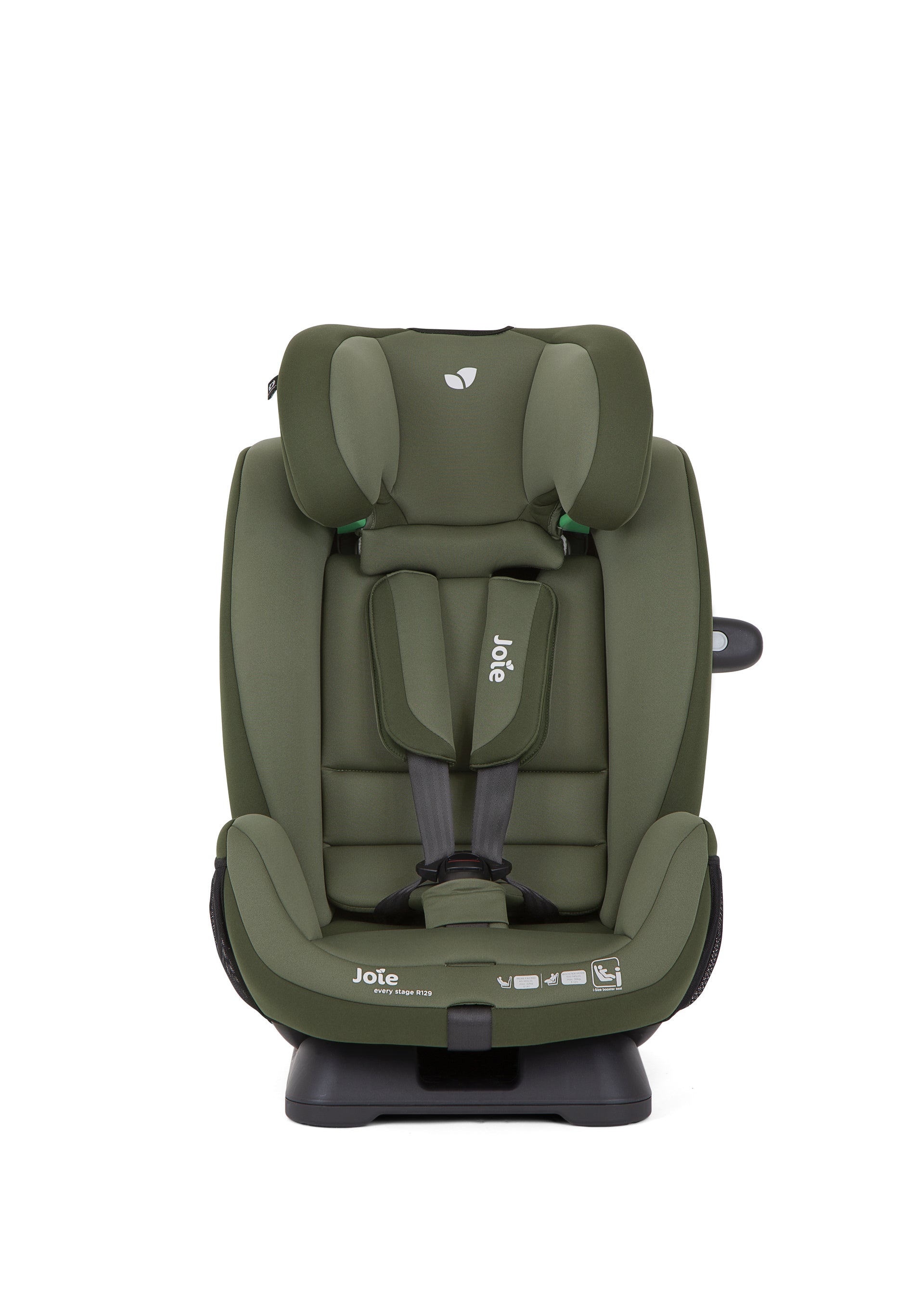 Joie - Scaun auto Every Stage R129 Moss, 40-145 cm, certificat R129 si testat ADAC