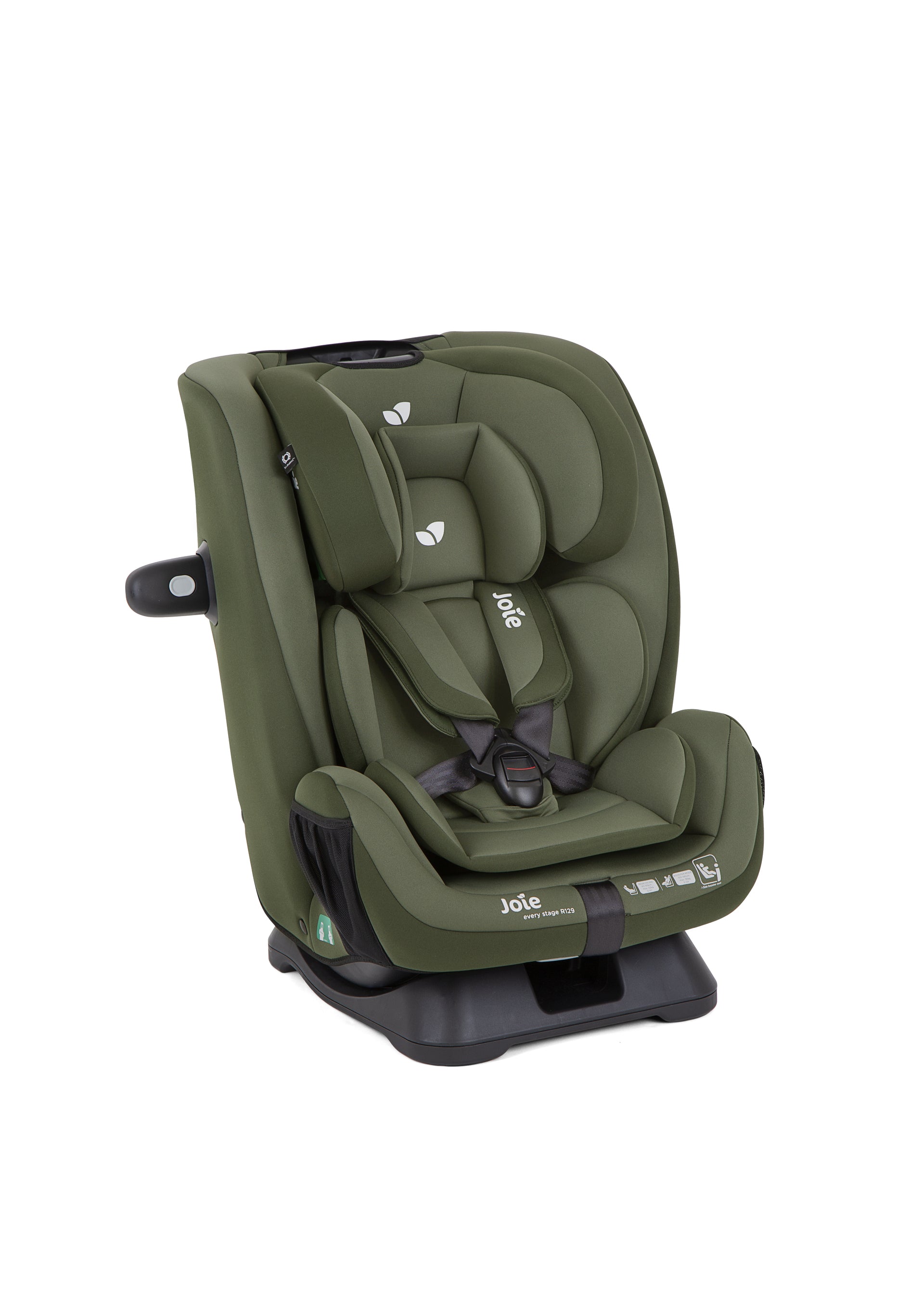 Joie - Scaun auto Every Stage R129 Moss, 40-145 cm, certificat R129 si testat ADAC