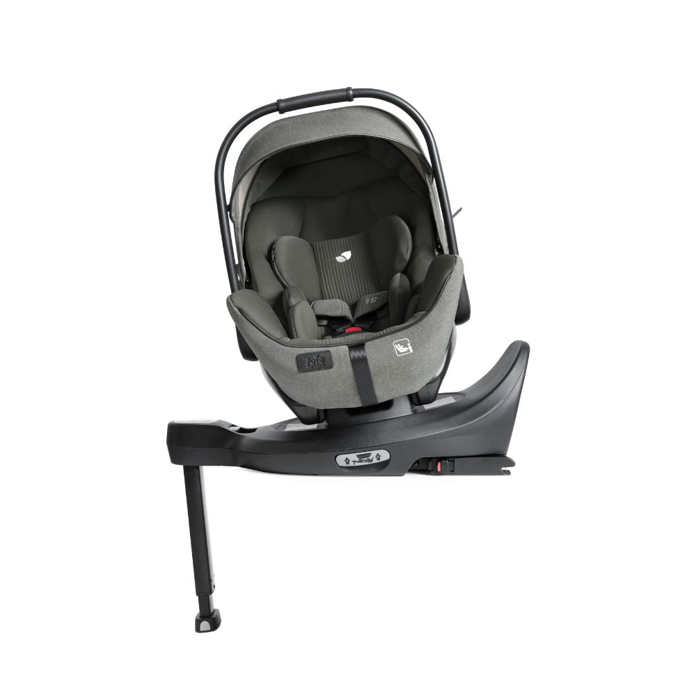 Joie - Scoica auto inclinabila i-Size i-Level Pro Signature Evergreen, 40-87 cm, testata ADAC si certificata R129