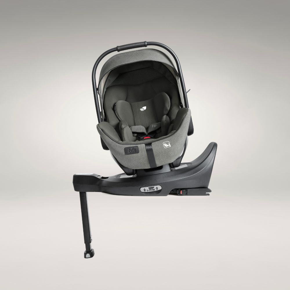 Joie - Scoica auto inclinabila i-Size i-Level Pro Signature Evergreen, 40-87 cm, testata ADAC si certificata R129