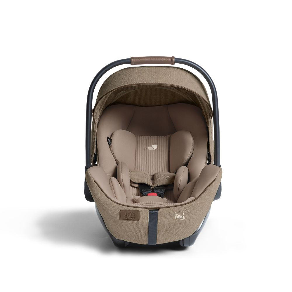 Joie - Scoica auto inclinabila i-Size i-Level Pro Signature Sandstone, 40-87 cm, testata ADAC si certificata R129
