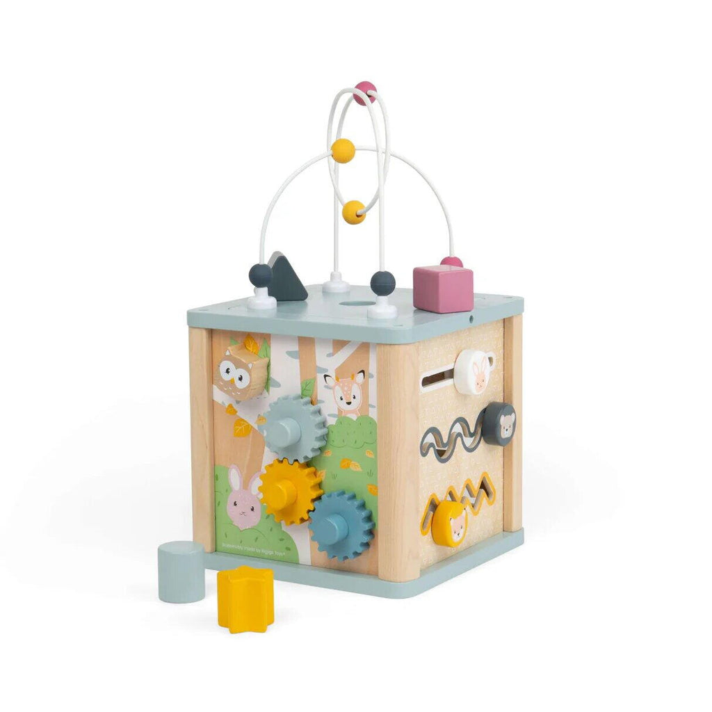 Cub 5 in 1 cu activitati - Pastel