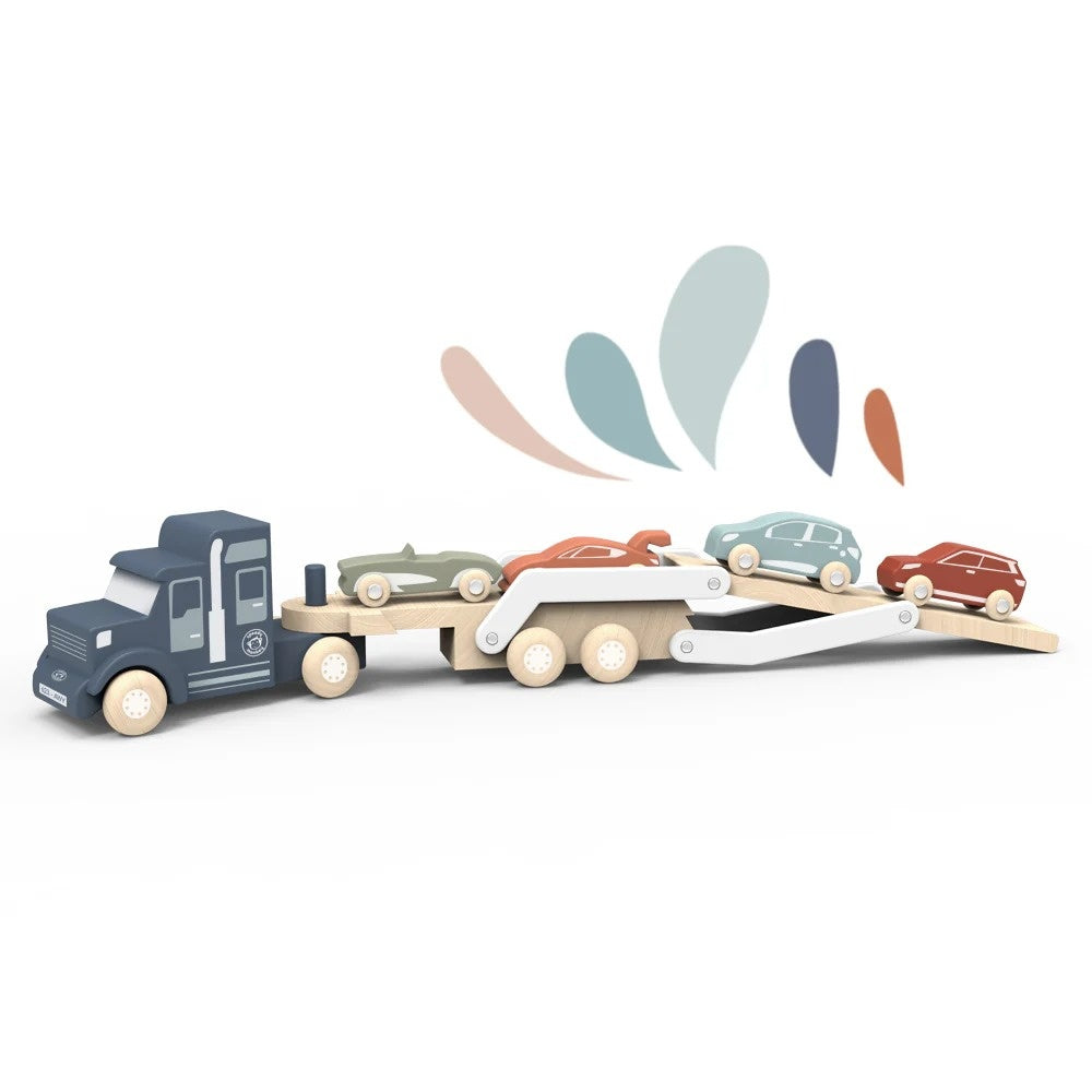 Camion transportor cu masinute, Speedy Monkey