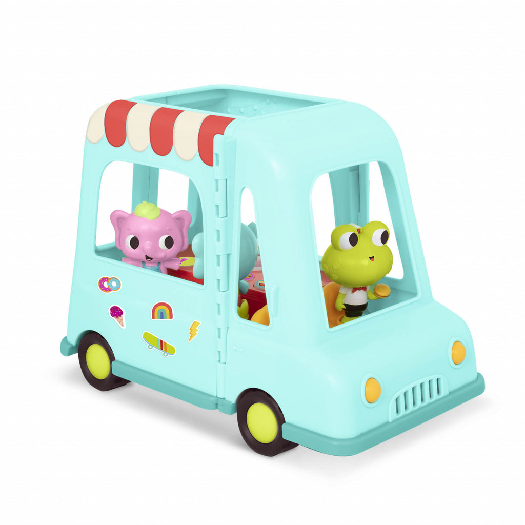 Camionul cu mancare al lui Jax Land of B.Toys