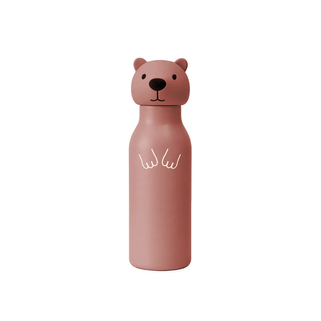 Zazu Kids Sticla Termos din inox pentru copii 400ml ZAZU Fun Capybara, otel inoxidabil 304, 0 luni+