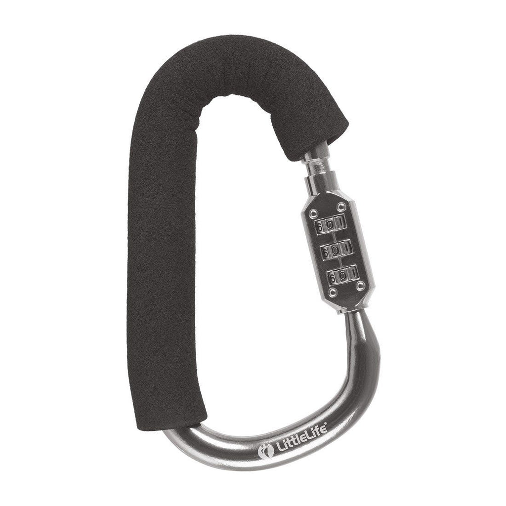 Carabiner with Combination Lock for Security