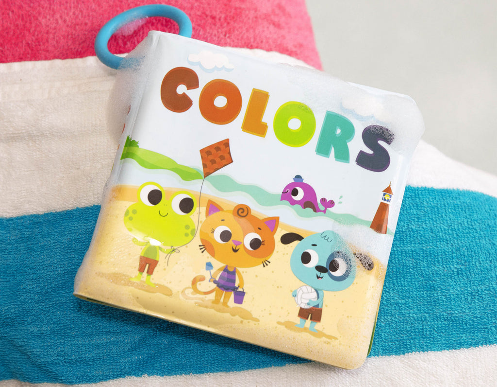 Carte educativa de baie Culorile Land of B.Toys