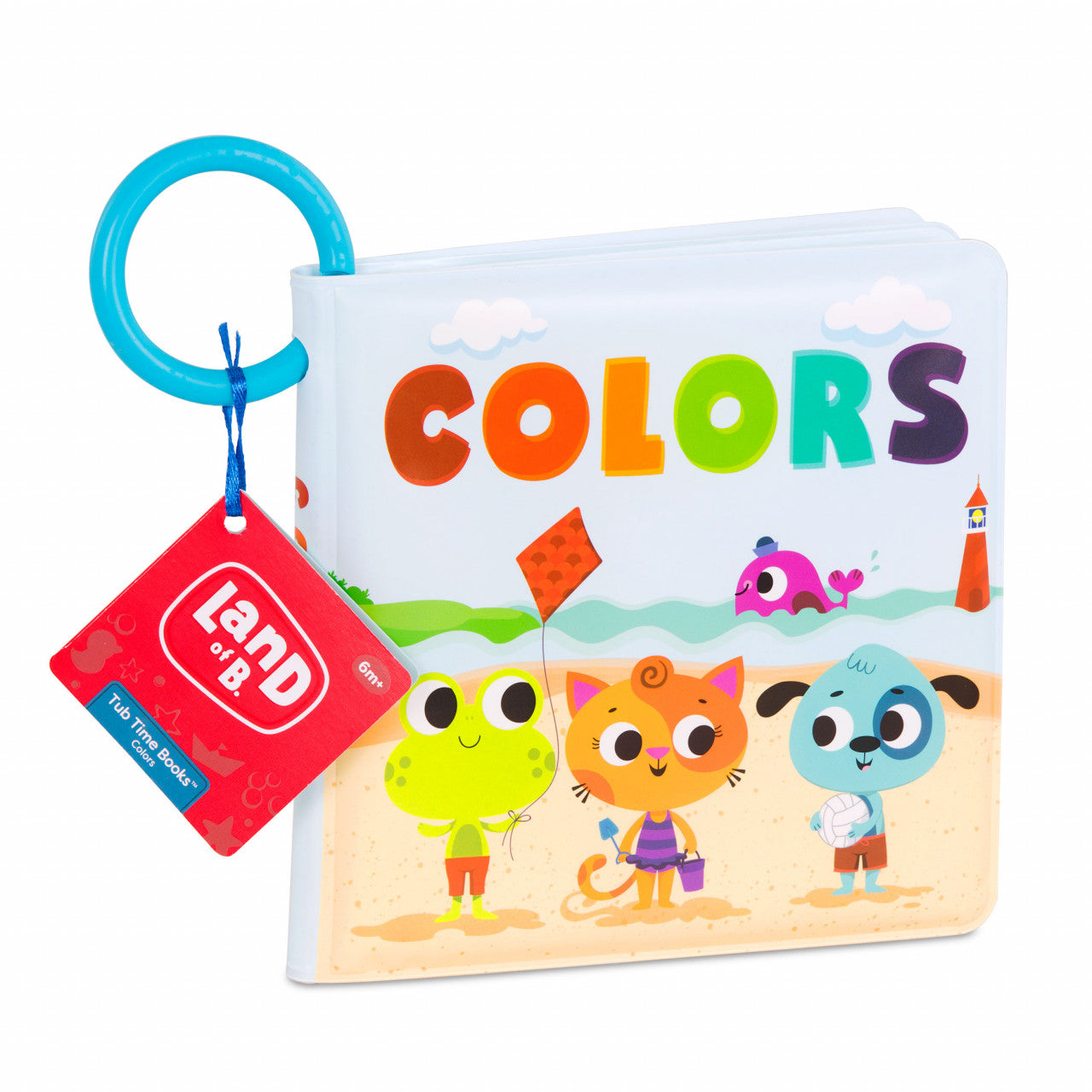 Carte educativa de baie Culorile Land of B.Toys