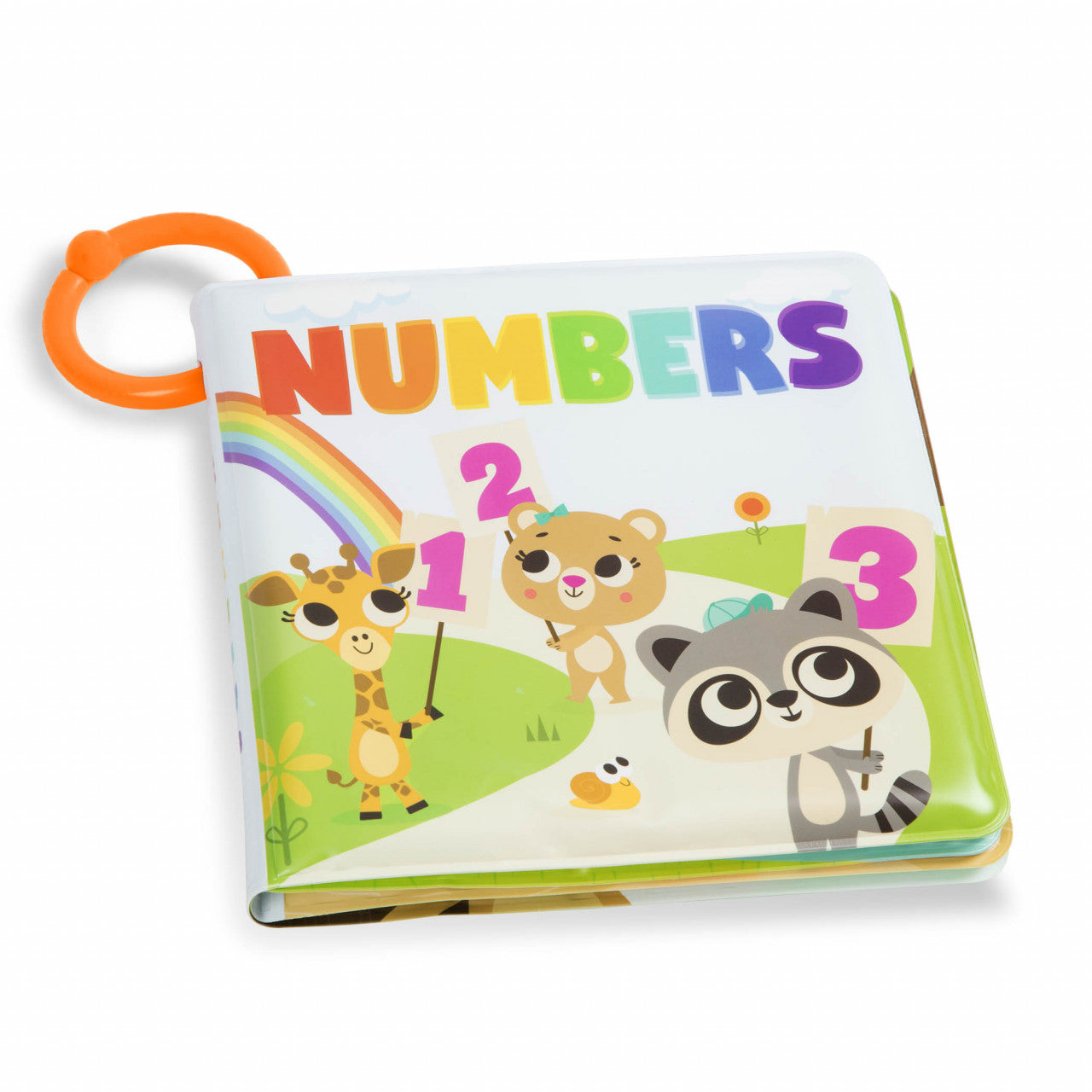 Carte educativa de baie Numerele Land of B.Toys