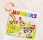 Carte educativa de baie Numerele Land of B.Toys