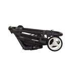 Charley Cloud Grey Stroller with Black Wheels