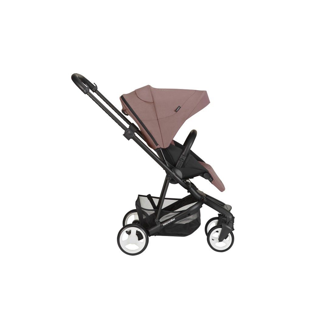 Charley Desert Pink Stroller Black Wheels