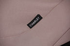 Carucior Charley Desert Pink Roti Negre