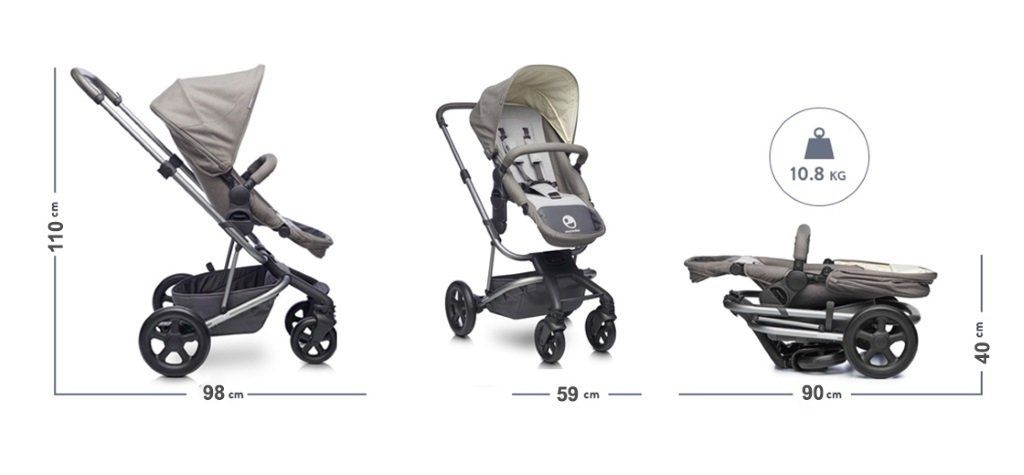 Harvey 2 Ocean Blue Stroller
