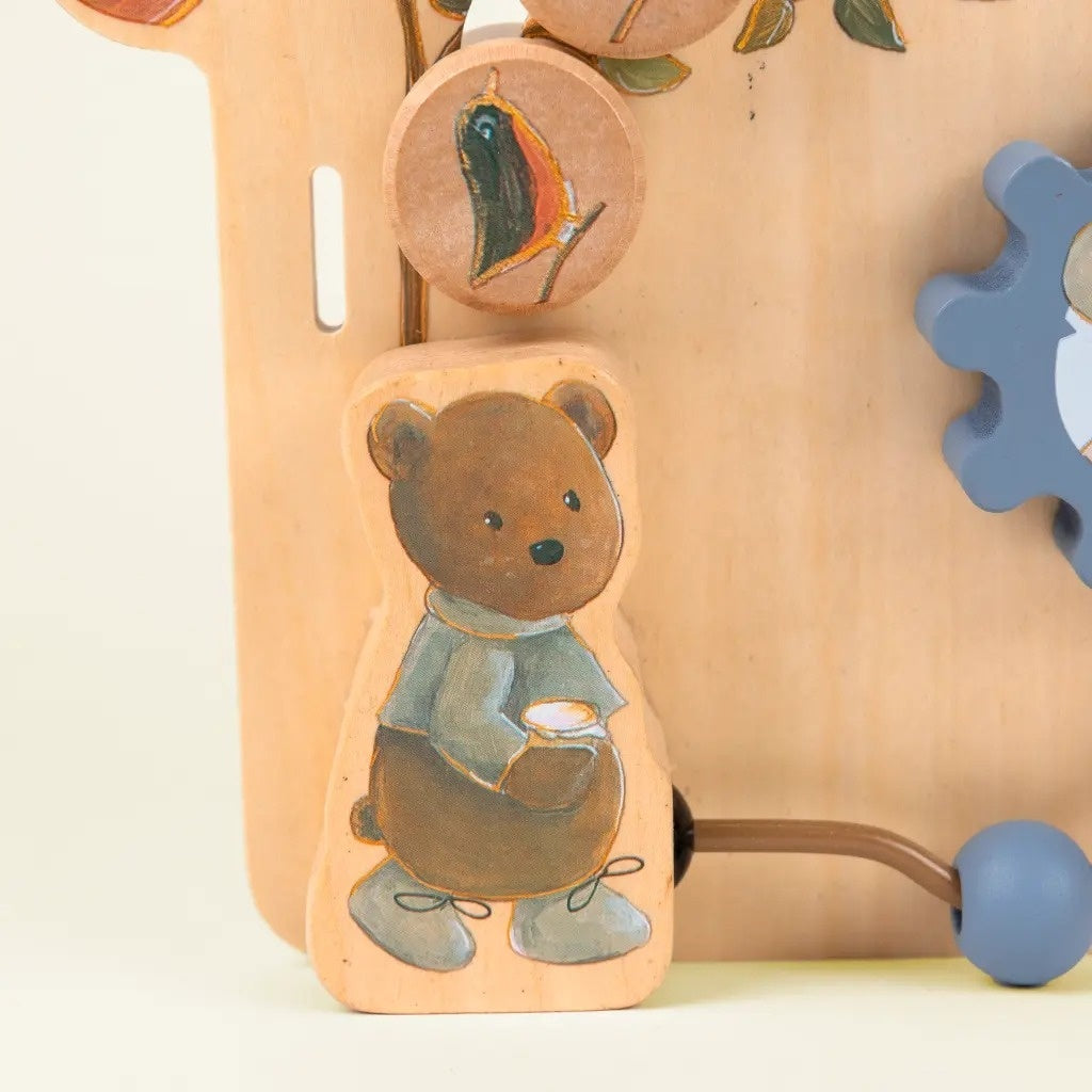 Casuta din lemn cu activitati, Egmont Toys