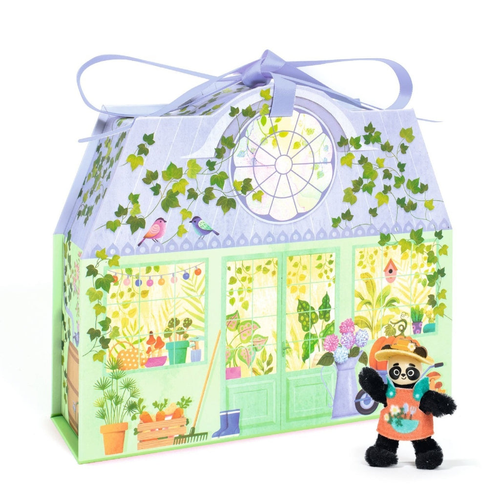 Casuta miniaturala de asamblat si colorat Olive , Djeco