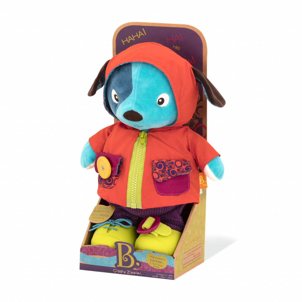 Catelus muzical "imbraca-ma" B.Toys