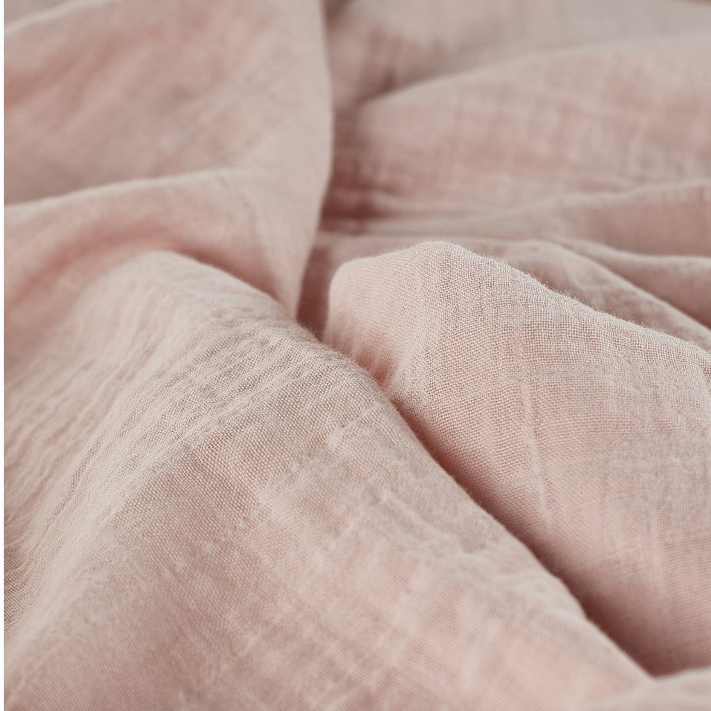 ONINO - Muselina multifunctionala din bumbac 100% organic, HUG.me, Warm Peach, x1 bucata, 120 x 120 cm, certificata GOTS