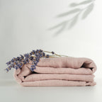 ONINO - Muselina multifunctionala din bumbac 100% organic, HUG.me, Warm Peach, x1 bucata, 120 x 120 cm, certificata GOTS
