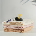 ONINO - Muselina multifunctionala din bumbac 100% organic, HUG.me, Pure Bloom, x3 bucati, 60 x 60 cm, certificata GOTS
