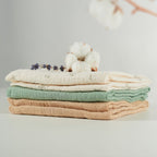 ONINO - Muselina multifunctionala din bumbac 100% organic, HUG.me, Pure Nature, x3 bucati, 60 x 60 cm, certificata GOTS