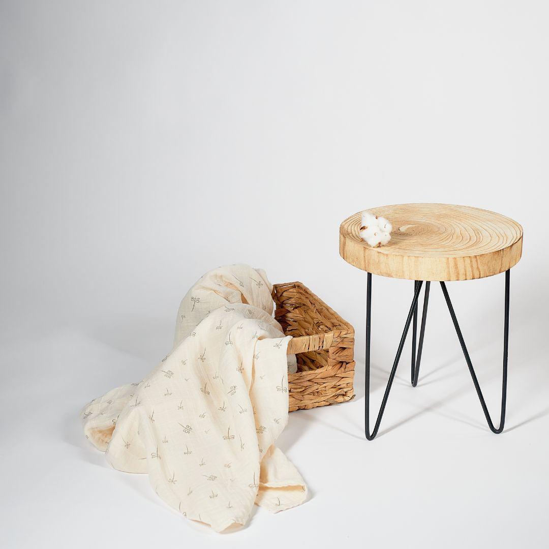 ONINO - Muselina multifunctionala din bumbac 100% organic, SNUGGLE.me, Pure Life, x1 bucata, 120 x 120 cm, certificata GOTS