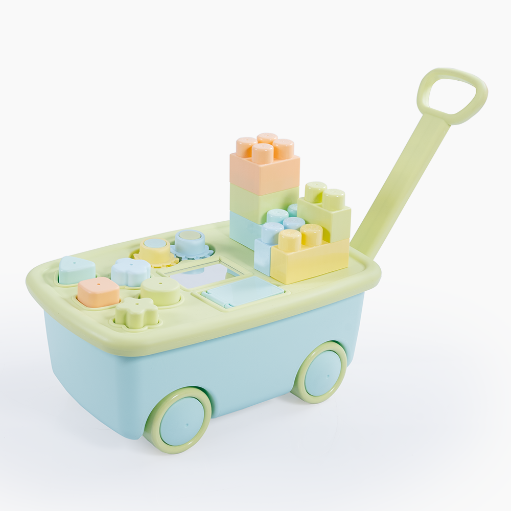 Primul meu carucior cu activitati - Pastel