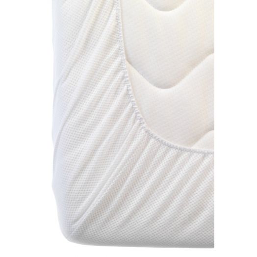 White Fitted Sheet Aerosleep 70 x 140