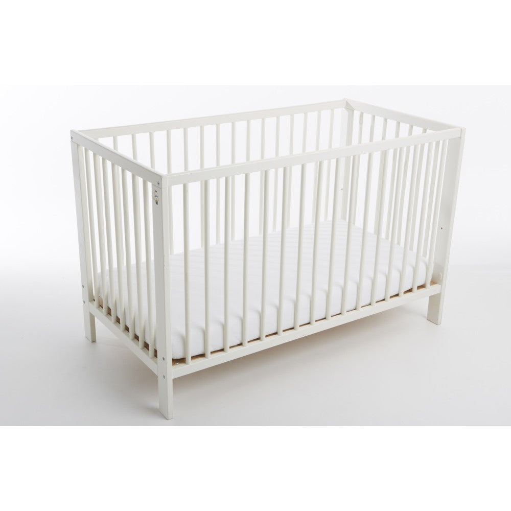 White Fitted Sheet Aerosleep 60 x 120