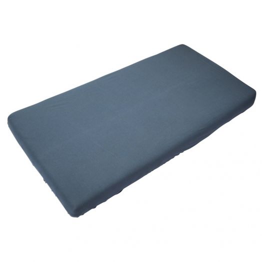 Bamboo Fitted Sheet 60 x 120 cm Navy