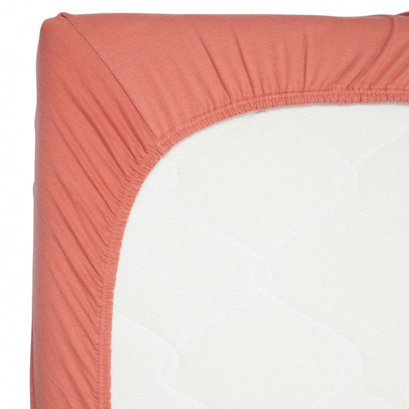 Bamboo Fitted Sheet 70 x 140 cm Rosewood