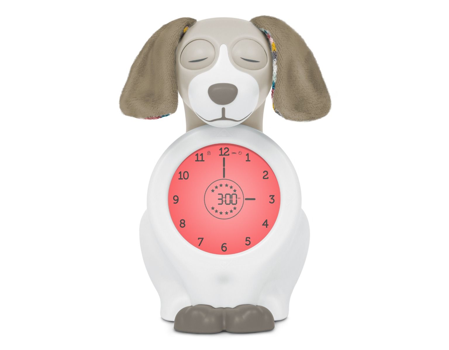Davy Taupe Sleep Trainer Clock