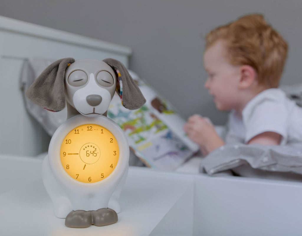 Davy Taupe Sleep Trainer Clock