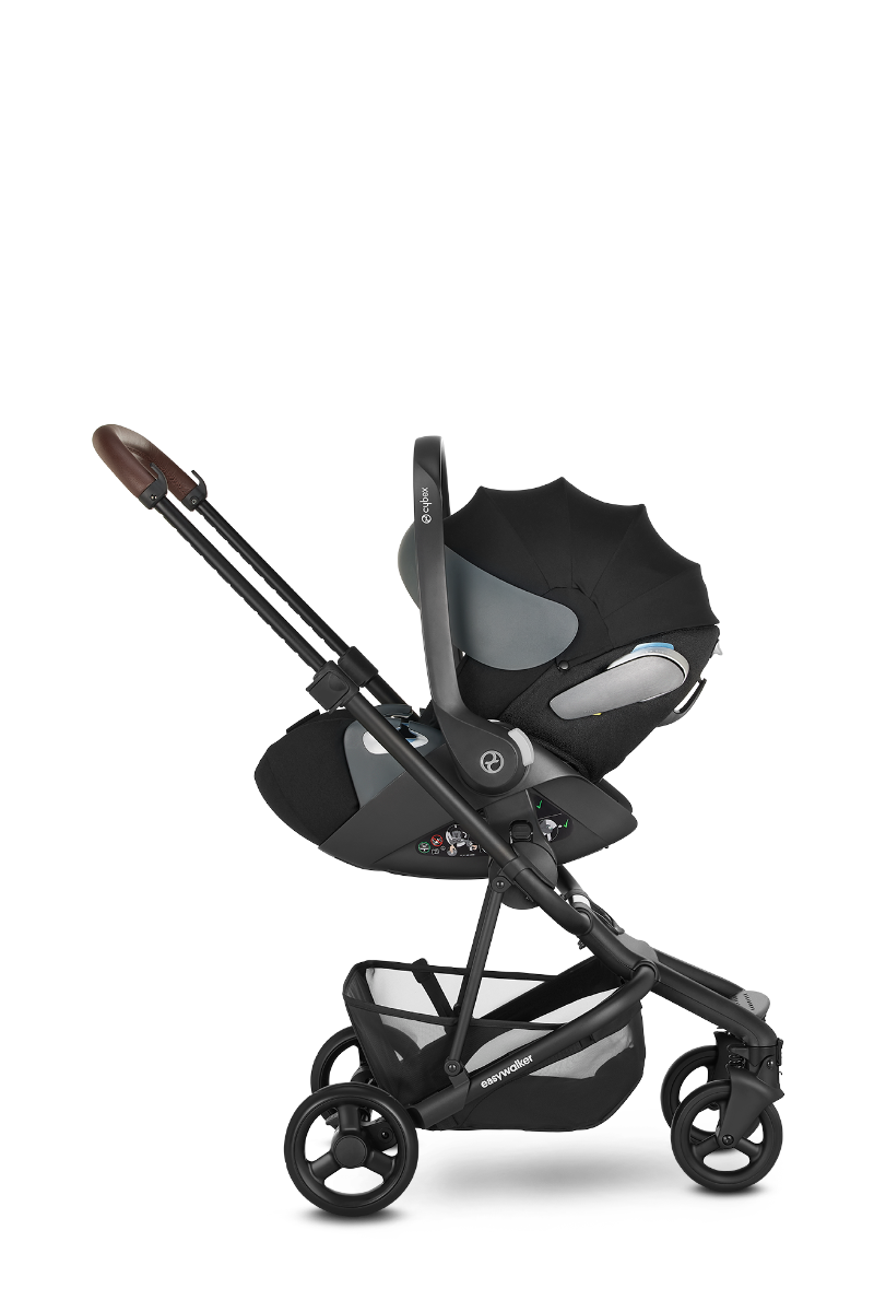 Carucior Charley Forest Green Roti Negre