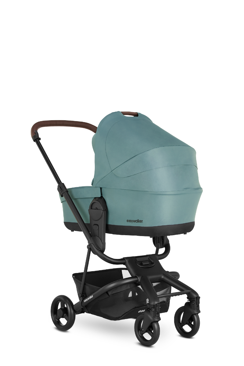 Charley Forest Green Stroller Black Wheels