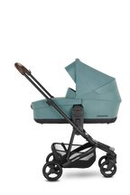 Charley Forest Green Stroller Black Wheels