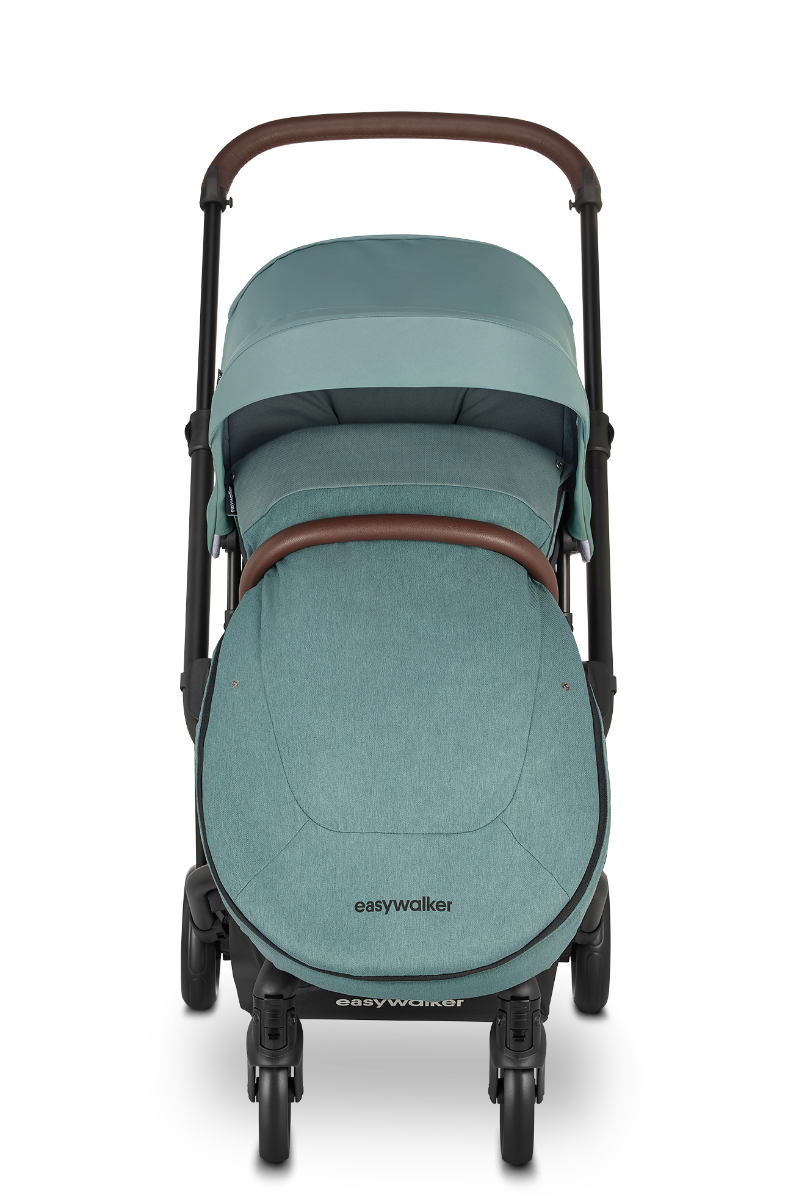 Charley Forest Green Stroller Black Wheels