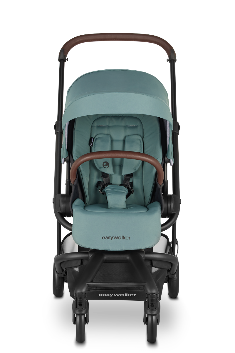 Charley Forest Green Stroller Black Wheels