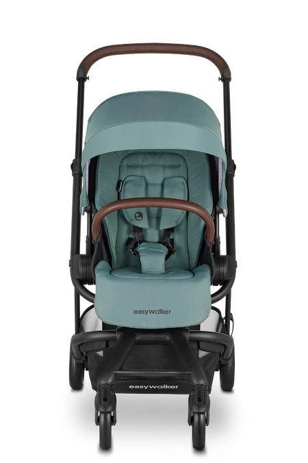 Carucior Charley Forest Green Roti Negre