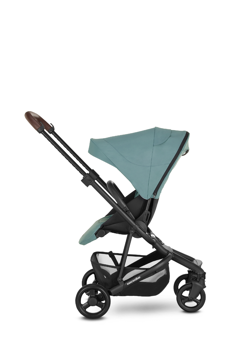 Charley Forest Green Stroller Black Wheels