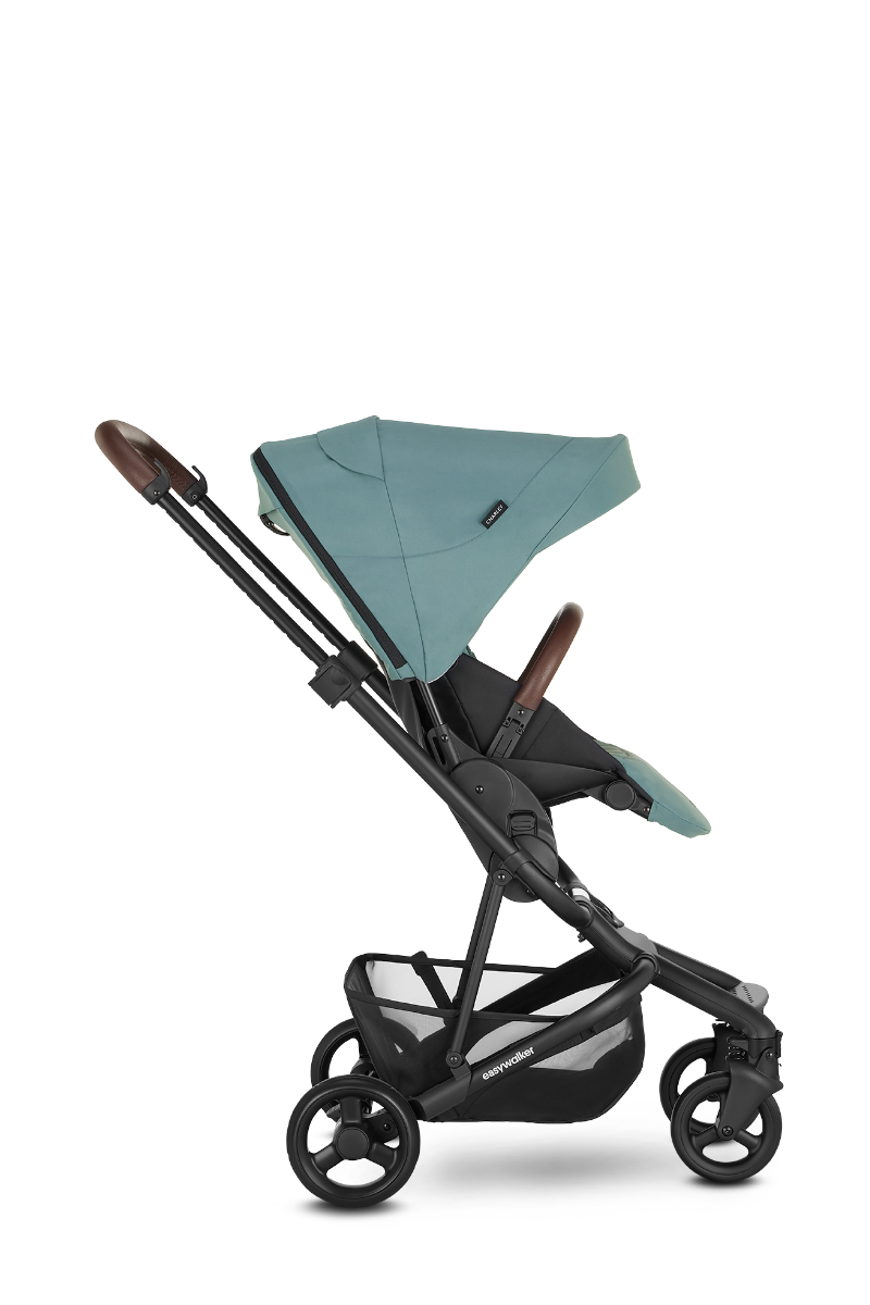Charley Forest Green Stroller Black Wheels