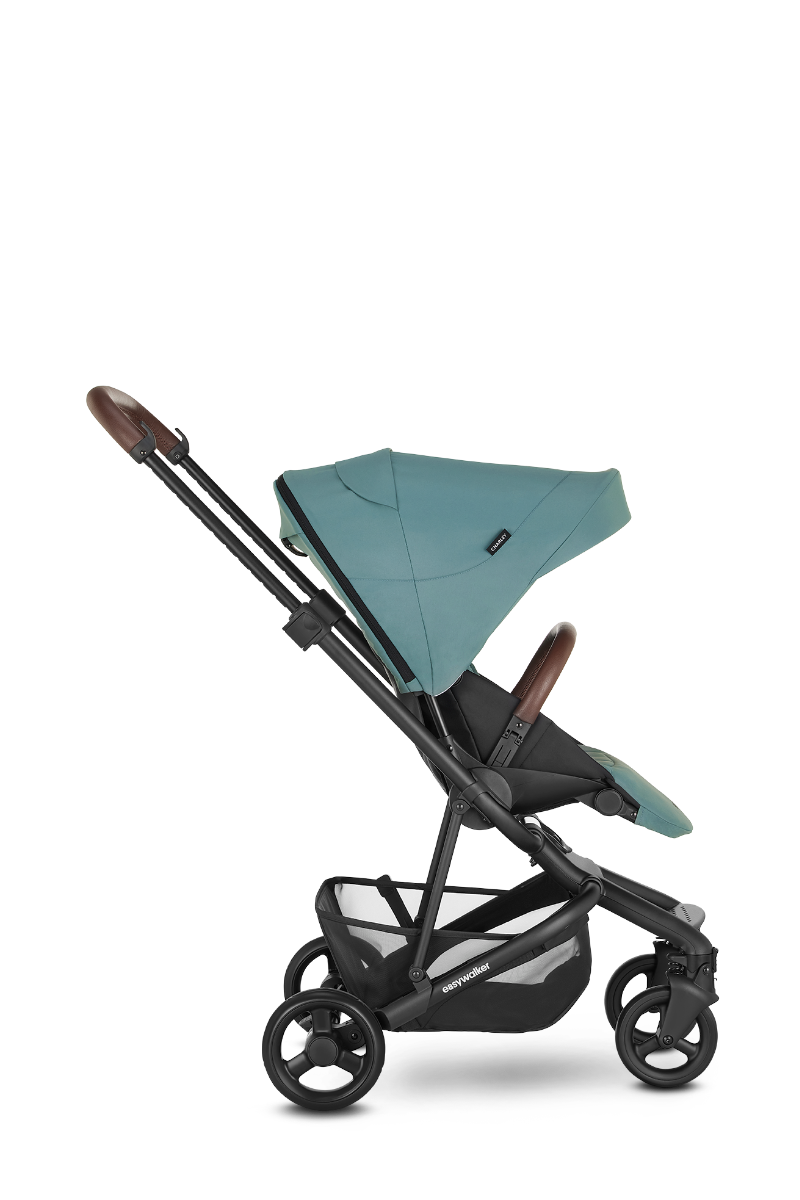 Charley Forest Green Stroller Black Wheels