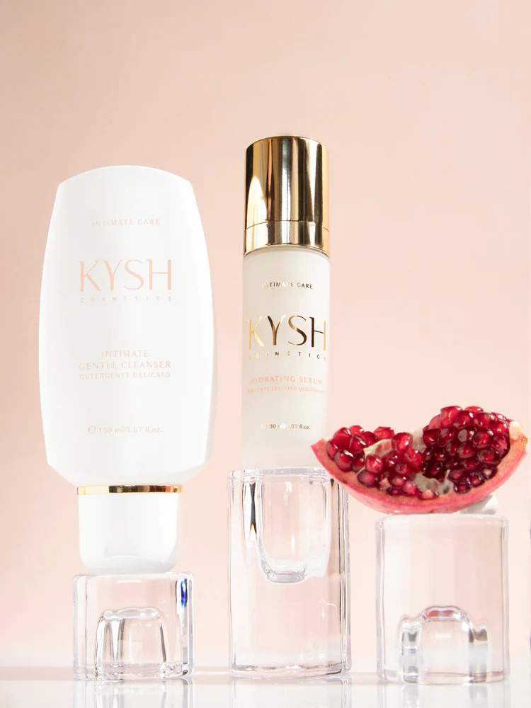 Kysh Cosmetics Set Duo Intim Hidratant, gel igiena 150 ml si ser hidratant 30 ml, fabricat in Italia