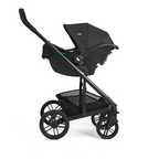 Joie - Carucior pentru copii multifunctional 3 in 1 Chrome 2 Raven  (Carucior Chrome 2 Raven + Landou Chrome Raven+ scoica i-Snug Raven)