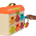 B.Toys Toy Vet Clinic with 6 Rooms and 2 Plush Animals