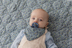 BIBS x LIBERTY - Set 2 suzete Colour Chamomile Lawn Latex, tetina rotunda, 0 luni+-Mauve/Violet Sky