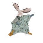 Comforter, jucarie bebe senzoriala Iepuras salvie, Moulin Roty