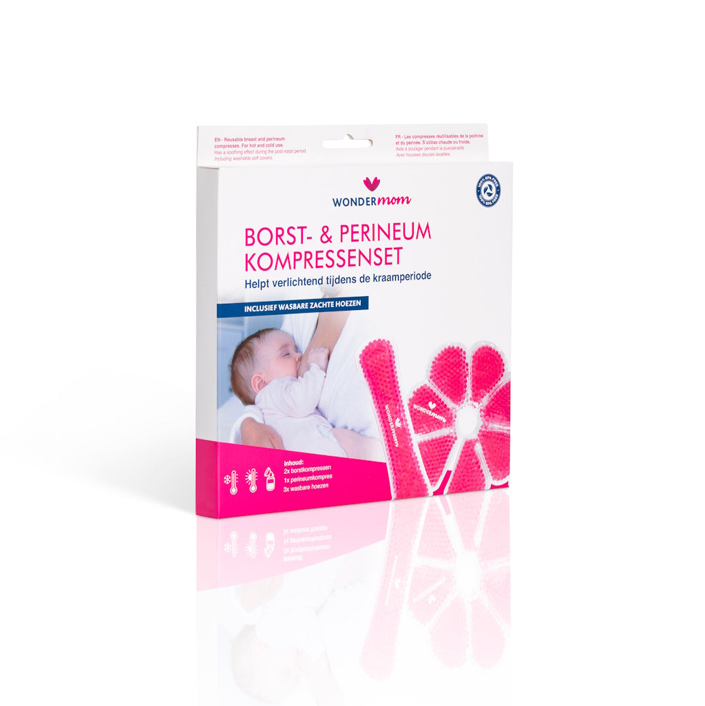 Comprese pentru sani si perineale, cald - rece Wondermom 3 buc