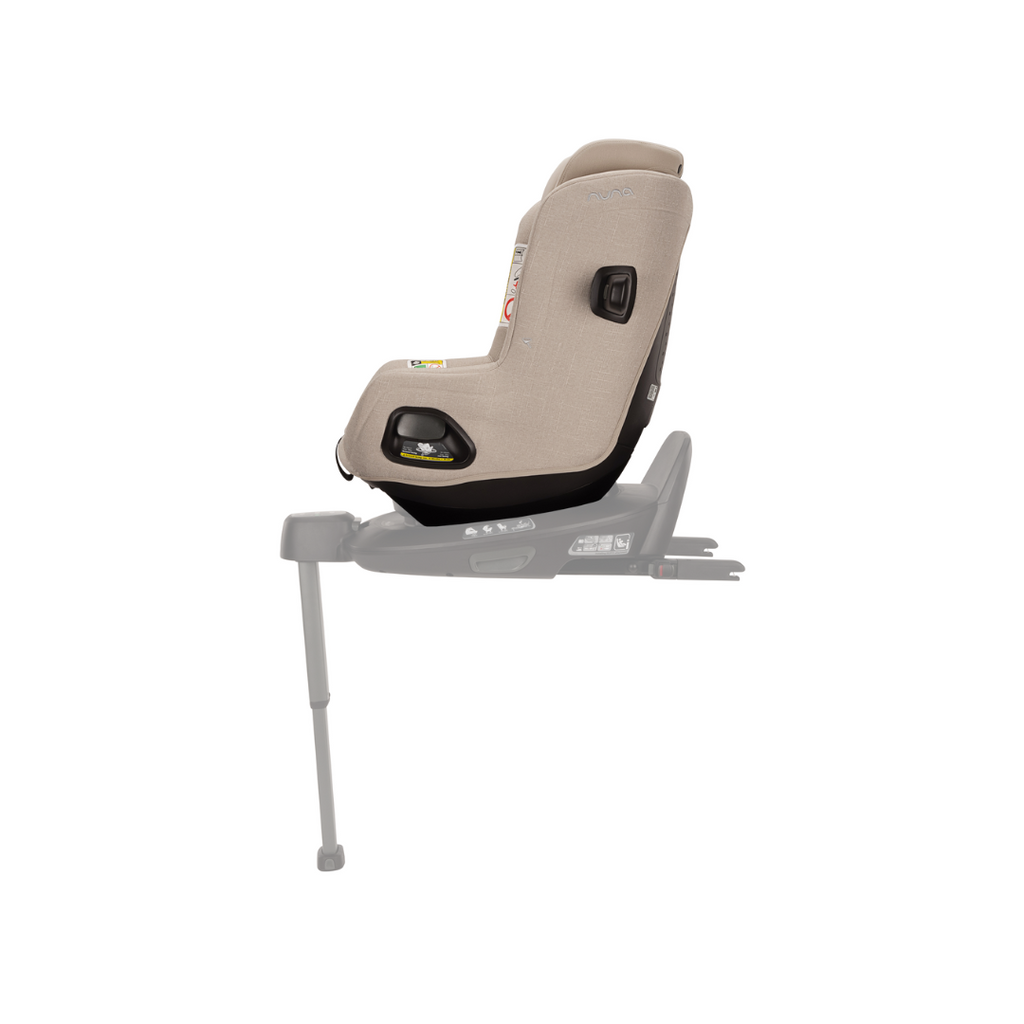 Nuna - Set Scaun auto rotativ i-Size TODL next Biscotti, 40-105 cm + Baza isofix BASE next i-Size pentru TODL next